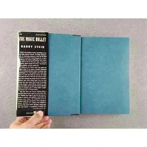 The Magic Bullet by Harry Stein (1995, Hardcover) HCDJ First Edition / 1st Print - Picture 3 of 11